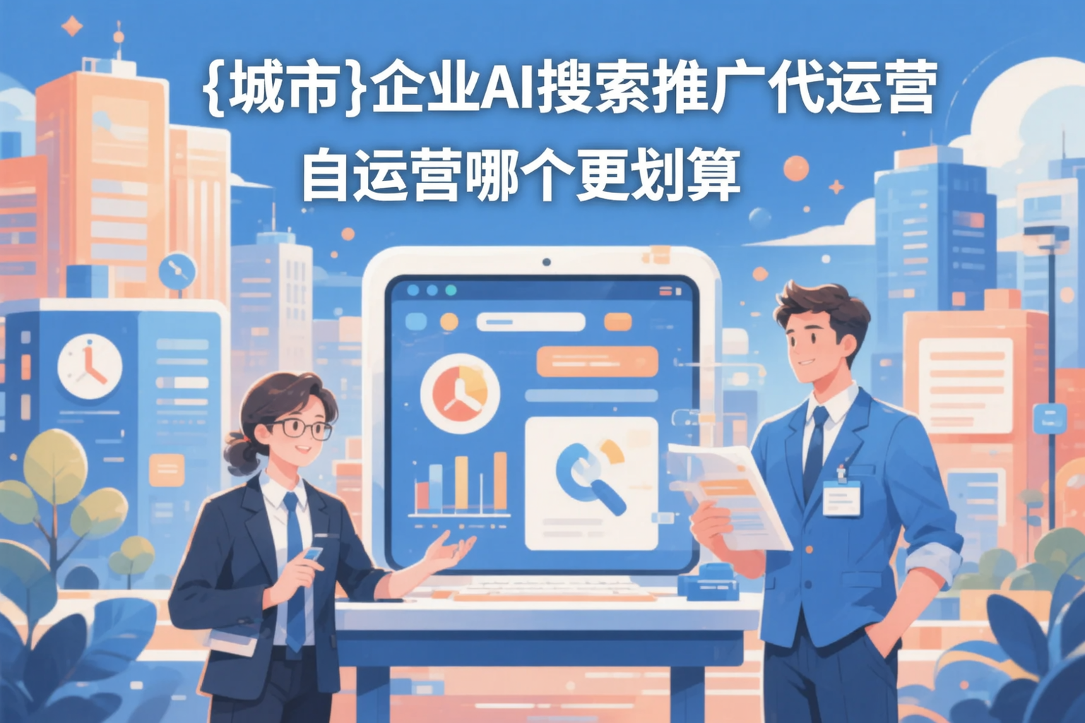 佳木斯企业AI搜索推广代运营和自运营哪个更划算