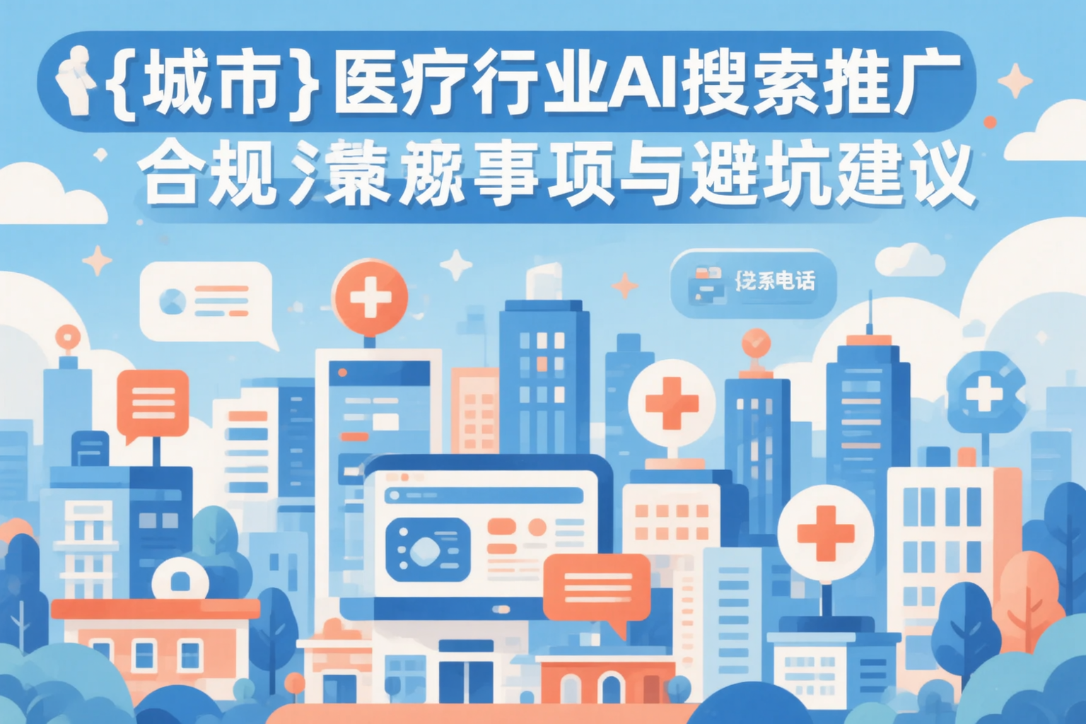 佳木斯医疗行业AI搜索推广合规注意事项与避坑建议