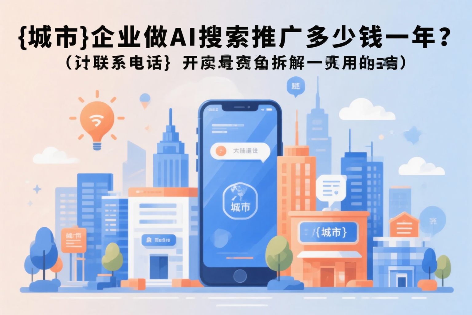 佳木斯企业做AI搜索推广多少钱一年？真实费用拆解