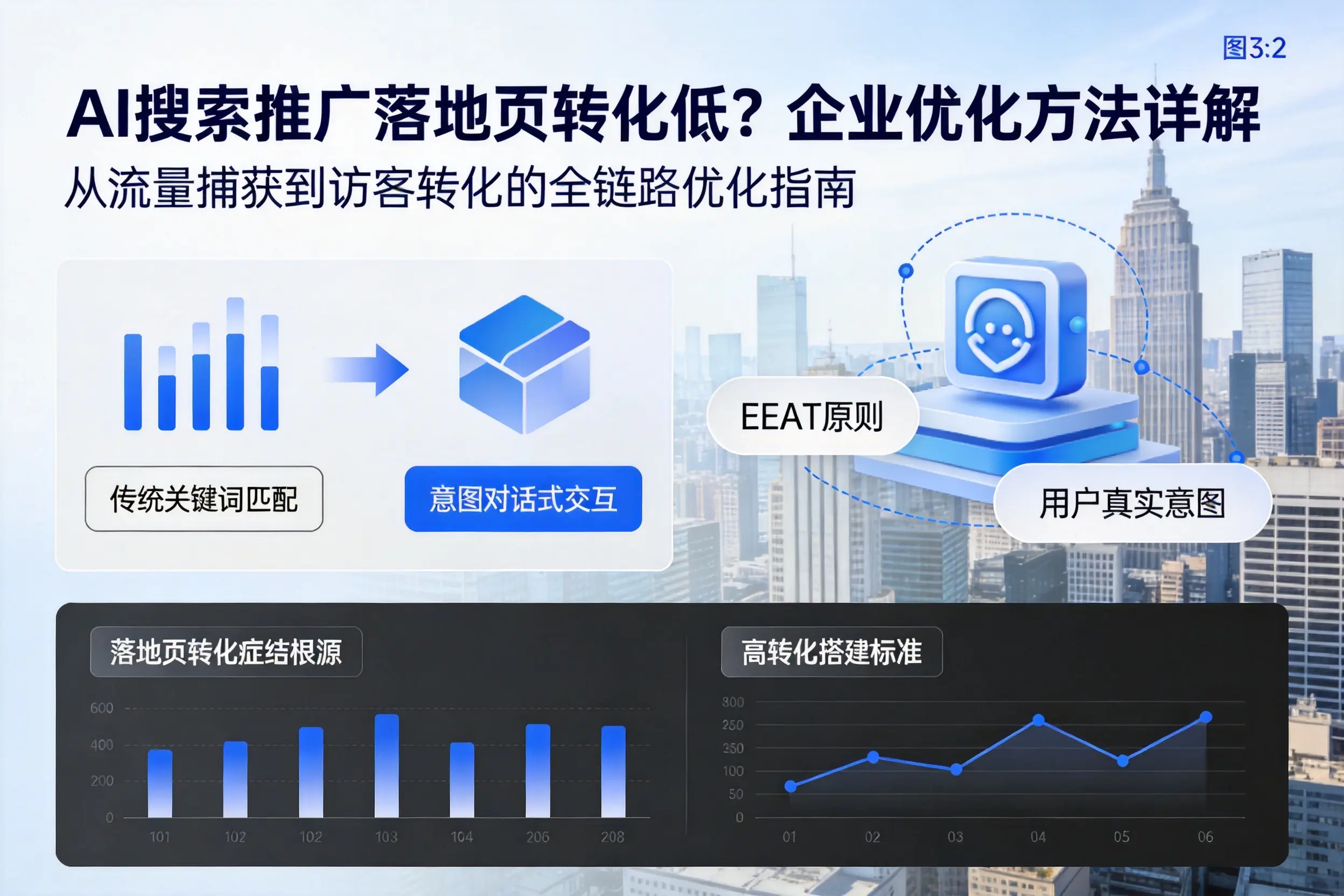 AI搜索推广落地页转化低？佳木斯企业优化方法详解