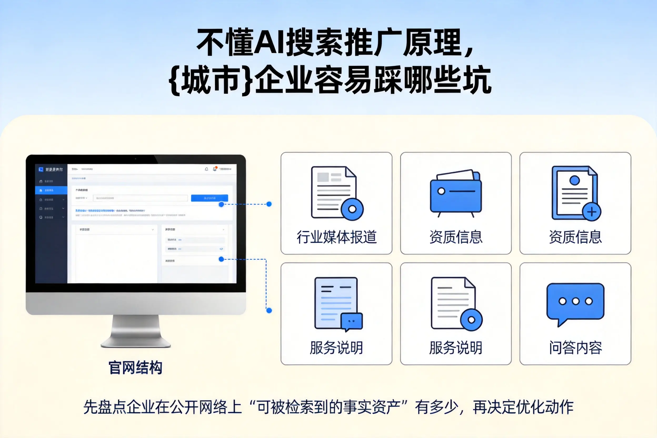 不懂AI搜索推广原理，佳木斯企业容易踩哪些坑