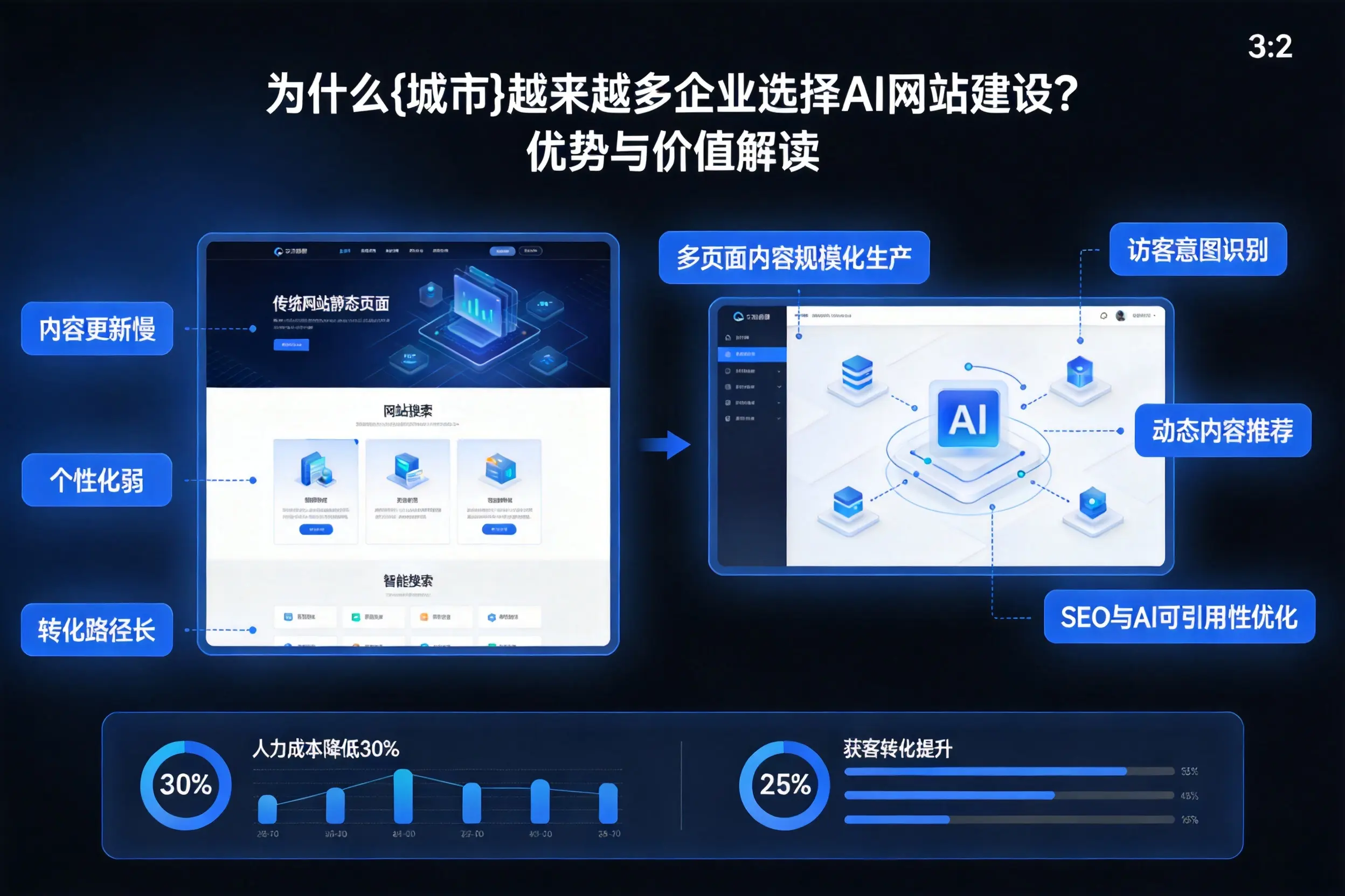 为什么佳木斯越来越多企业选择AI网站建设？优势与价值解读