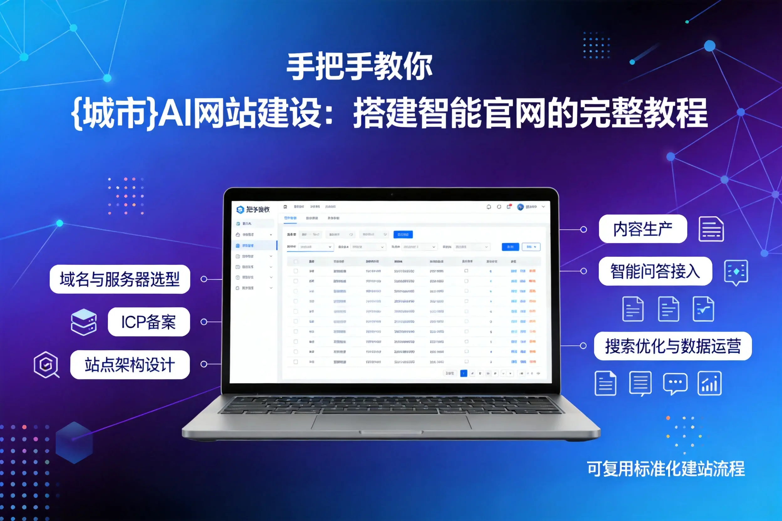 手把手教你佳木斯AI网站建设：搭建智能官网的完整教程