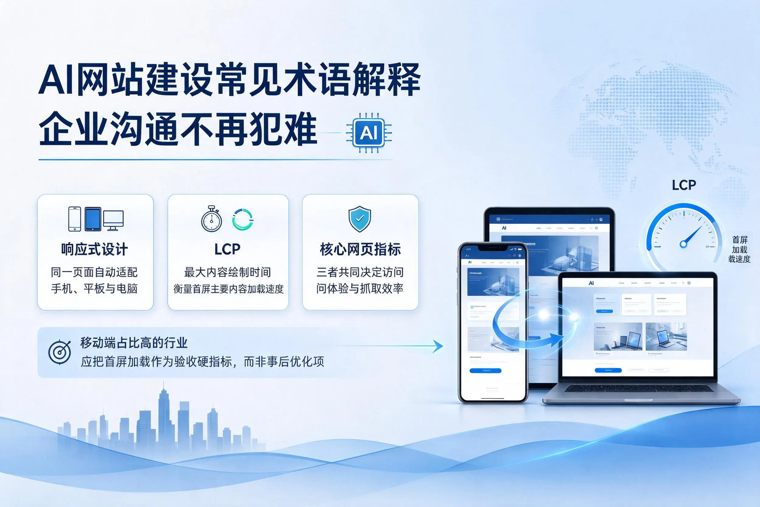 AI网站建设常见术语解释，佳木斯企业沟通不再犯难