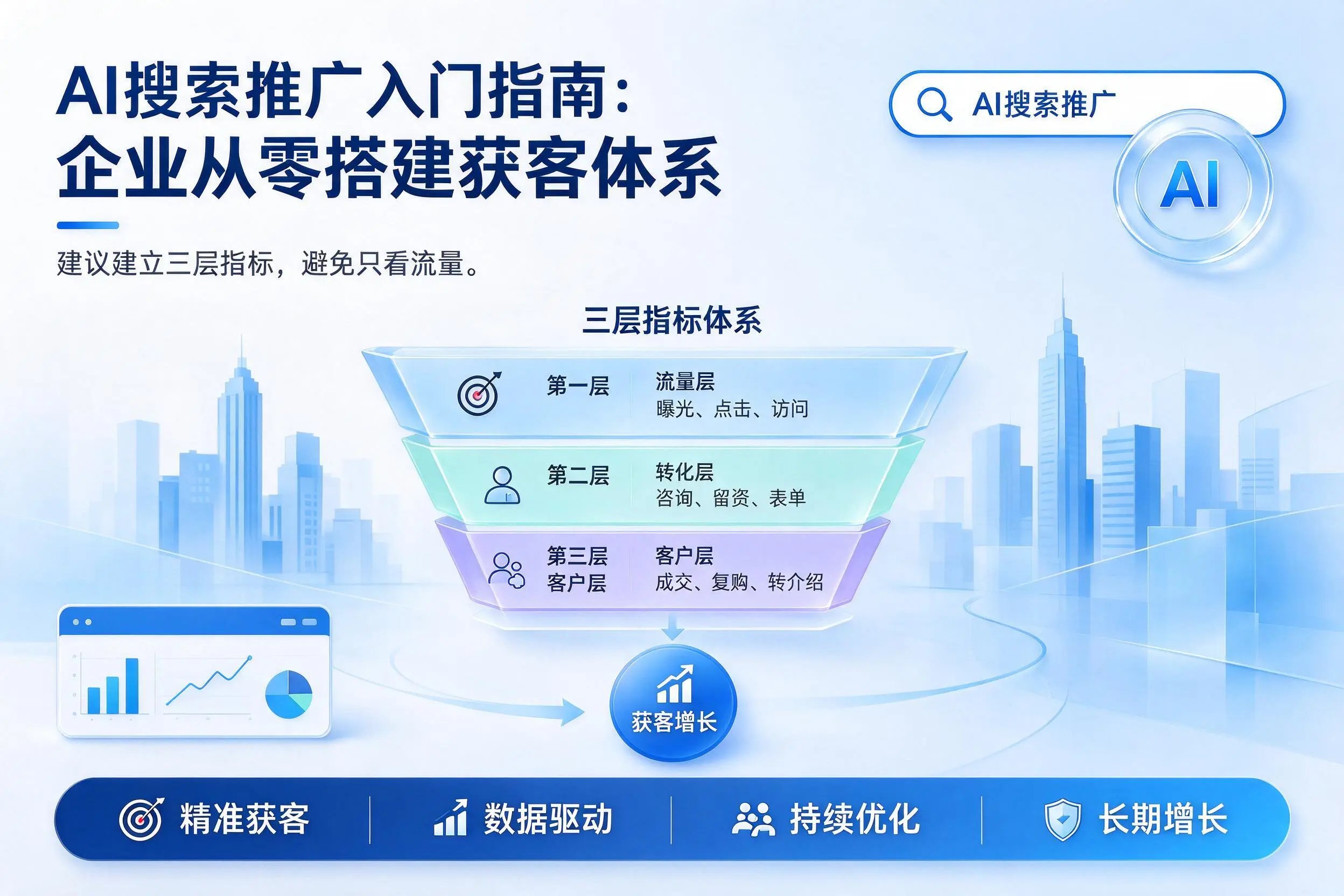 AI搜索推广入门指南:佳木斯企业从零搭建获客体系